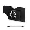 thumbnail image 3 of Consola de juegos Ventilador de refrigeración Disipación de calor Soporte de refrigeración externo Radiador Suministros para jugadores Reemplazo para Nintendo Switch OLED Negro Guardung EL022526-01B, 3 of 6