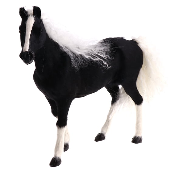 Lifelike Simulation Plush Animals Model Figure Plush Figures Soft Black