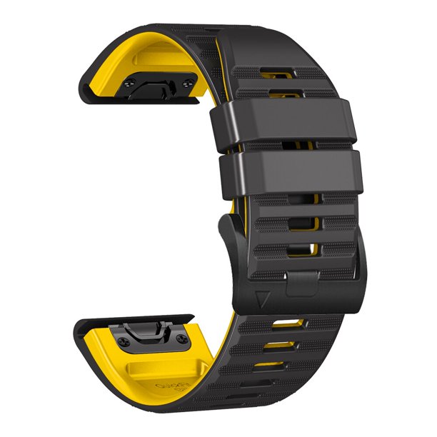 Correas de reloj QuickFit de silicona de repuesto de 26 22MM para Garmin Fenix 7X 7 6X 6 Pro 5 5X Epix 2 pulsera de reloj inteligente Tan Jianjun unisex