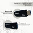 thumbnail image 2 of GIGASTONE MEMORIA USB 32GB 3.0 GSU332GSLBLR, 2 of 2
