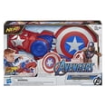 thumbnail image 1 of NERF Power Moves Marvel Avengers Captain America Shield Sling NERF Disc-Launching Toy for Kids Roleplay, 1 of 9