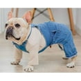thumbnail image 2 of Blue Jeans Dog Overalls, 2 of 8