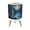 Color 3, variant on Small Trash Can with Lid Wolf Wolf Moon Animal Wolves Full Moon Waterfall Rocky Cliff Pine 1.8 Gallon Dog Proof Trash Can Round Garbage Can Waste Bin Wastebasket for Bathroom Bedroom Living Room
