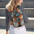 thumbnail image 6 of Yiaed Butterfly and Bloom Beauty Print Backpack, Premium Laptop Backpack, Travel Backpack for Women, Lightweight Backpacks, Comfortable Back Pack-Small, 6 of 7