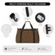 thumbnail image 4 of Balery Leopard Bolsa de Gimnasio para Mujeres, Bolsa de Viaje con Bolsillo Húmedo, Bolsa de Fin de Semana para Mujeres, Bolsa de Viaje Resistente al Agua, 4 of 7