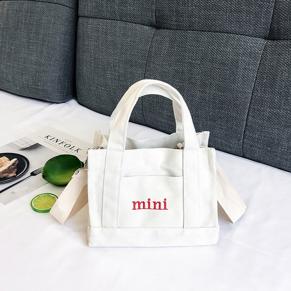 Download Brand New Simple Casual Canvas Tote Bag Fabric Cotton ...