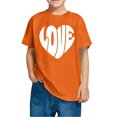 thumbnail image 4 of Jamicy Short Sleeve Tops for Kids 2025 New Summer Wear Love Heart Shirts for Kids Cute Valentines Blouse White Valentine Short Sleeve Tee Tops, 4 of 4