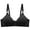 Black, variant on Womens Bras No Wire Comfort Wireless Bralette Full Coverage Seamless Soft Breathable Everyday T Shirt for Sleep Yoga 36 38 40 42B C D Multi Colors