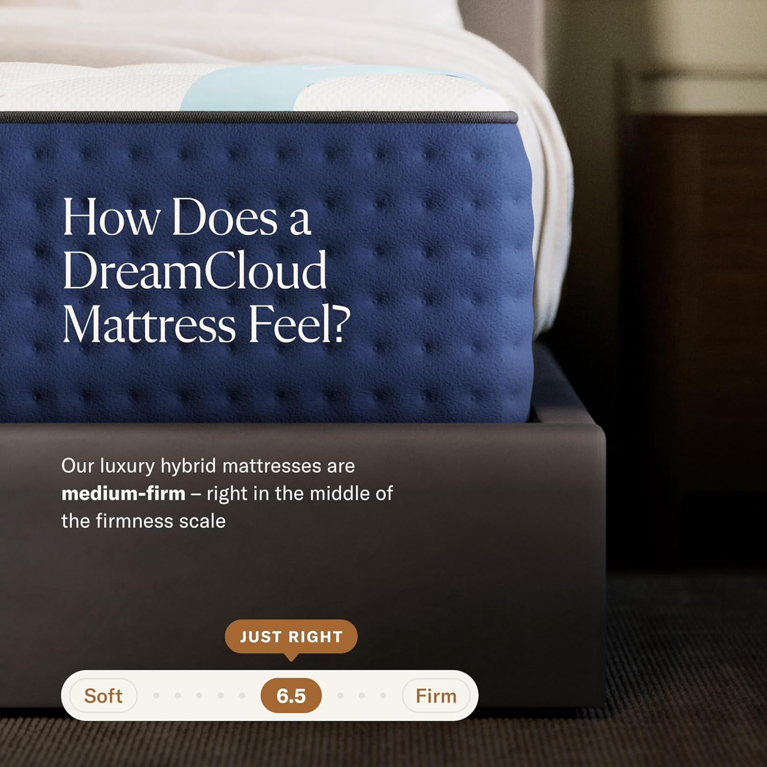 DreamCloud Premier 13" Twin Mattress - Luxury Hybrid Memory Foam - 365 Night Trial - Premium Pressure-Relieving Layers - Forever Warranty - Mattress in a Box - CertiPUR-US Certified
