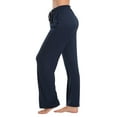 thumbnail image 2 of Just Love Women's Pajama Pants 7019-NVY-XS (Solid Navy, X-Small), 2 of 3