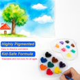 thumbnail image 3 of ARTLYMERS Set de Pinturas Acuarelables Lavables de 24 Paquetes, 8 Colores, 3 of 7