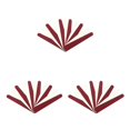 thumbnail image 2 of VONKY Bonrich 50pcs File Double Side Buffer Salon Sanding Polishing Manicure Tools red 3Set, 2 of 6