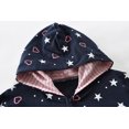 thumbnail image 5 of NLVRBC Toddler Girls Owl Hoodies Kids Light Weight Hooded Jacket 5T, 5 of 7