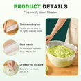 thumbnail image 3 of Cheese Cloth Bag for Straining,3Pcs Reusable Cheese Cloth with Closed Edges Fabric Fine Mesh Cloths,Reusable Filter,Dumpling Fillings Straining,Fine Mesh Cheese Cloth Making, for Stock Cooking, 3 of 6