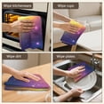 thumbnail image 5 of 4 Pcs Funny Kitchen Towels,Colorful Tie Dye Nebula Pattern Microfiber Dish Towels,Kitchen Tea Towels,Kitchen Towel Set (18" X 26"), 5 of 7