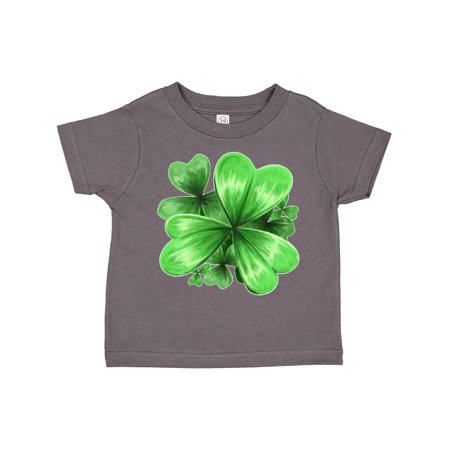 

Inktastic Painted Clover Patch- shamrocks for St. Patricks Day Gift Toddler Boy or Toddler Girl T-Shirt