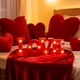 thumbnail image 5 of Lámparas De Plástico 1pc Conjoined Letter Lights Party Decorations in Red Plastic Romantic Glimmer for Confessions and Home Décor with Gentle Non-Glaring Light Source 1.81x3.94x0.79" JASKFLY, 5 of 6