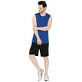 thumbnail image 4 of (2 pack) Turtle Bay New York Mens Cotton Knit Shorts with Elastic Waistband and Inner Drawstrings, 4 of 7