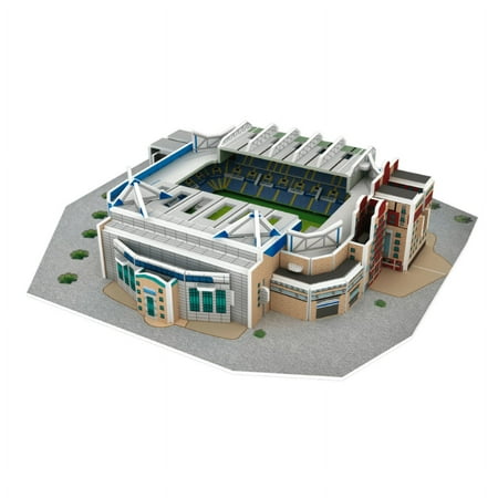 Feooe DIY Three-dimensional Puzzle Football Field Model Building Stadium Assembly Toys