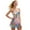 Boho Flowers, variant on Yuyamidu Hippie Flowers Spaghetti Strap Dresses for Women Cross Back Mini Dress Colorful Floral Athletic Night Out Dress Golf Tennis Dresses Size XS