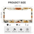 thumbnail image 3 of Ghost Happy Halloween License Plate Cover 2 Pcs Set Halloween Holiday Decorations Car License Plate Frame Car Accessories US Canada Standard 2 Holes Aluminum Metal License Plate Frames, 3 of 6