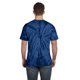 thumbnail image 2 of Colortone - Camiseta psicodélica monocolor de manga corta para adultos Uninex - Verano Hippie (Azul marino), 2 of 2