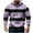 Purple, variant on Mens Quarter Zip Plus Size Hooded Sweatshirt Hoodies Streetwear Drawstring Winter Warm Long Sleeve Basic Joggers Pullover with Multi Zipper Pockets Black XS