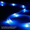thumbnail image 2 of TORCHSTAR 33ft 100LEDs LED Rope Lights, Battery Powered, Remote Control, Weatherproof , decoration String Light for Christmas Party Indoor Outdoor Decor, Blue, Pack of 4, 2 of 7