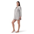 thumbnail image 2 of Ingrid & Isabel For Every Belly Women's Maternity Rib Button Down Sleepshirt, Sizes S-XXXL, 2 of 6