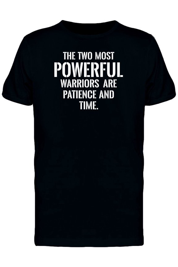 Patience & Time, Warriors Tee Men's -Image by Shutterstock