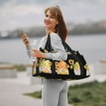thumbnail image 6 of Kdxio Hello Spring Sunflower Gnomes Travel Duffel Bag Gym Bag Weekender Travel Bag Gym Bag for Women &Men Airplane Travel Essentials for Flying, 6 of 7