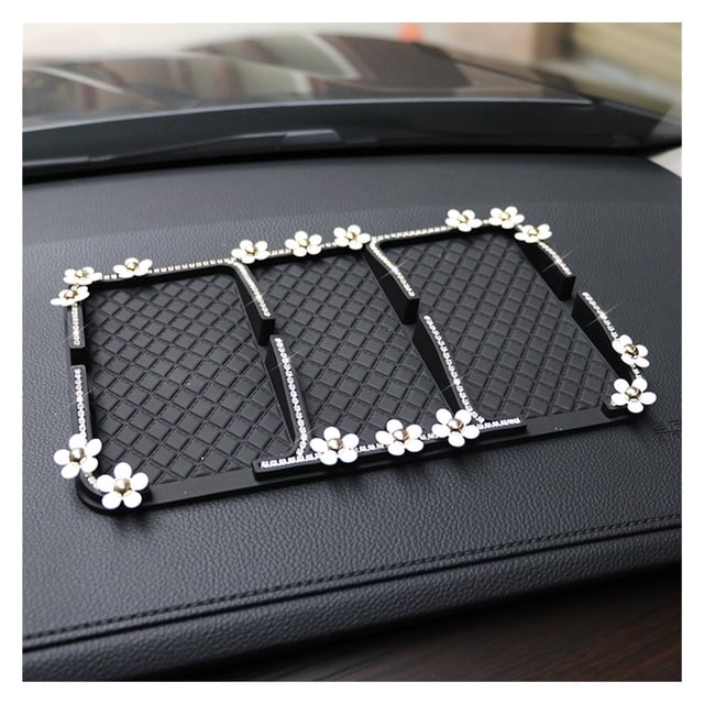 ZWP Anti Slip Mat Camellia Flower Non-Slip Pad Multi-function Car Phone Holder Dash Board Keys Pad Sticky
