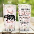 thumbnail image 2 of Sister Gifts From Sisters, Coffee Tumbler Mug Gift for Birthday Christmas Valentines Best Friend - 20oz Stainless Steel Slider Lid Insulated Car Home Office Funny Travel Cup, 2 of 6