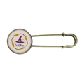 thumbnail image 1 of Purple Hat Cartoon Pattern Halloween Retro Metal Brooch Pin Clip Jewelry, 1 of 3
