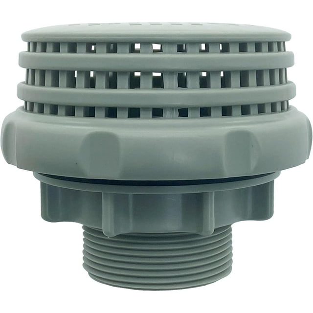 PinesC High quality brand new 10746 Pool Upgrade Threaded Connector Nut Washer Kit Filter Screen Grille Replacement for Swimming Pool Large Strainer Grid Filter Parts 10744 10256 10255 10253