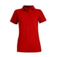 thumbnail image 3 of EDWARDS LADIES' BLENDED PIQUE SHORT SLEEVE POLO, 3 of 3