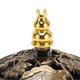 thumbnail image 3 of Metal Incense Burner Electroplated Zinc Alloy Incense Burner with Incense Stick Holder for Stick Cone Reel Incense, 3 of 3