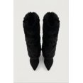 thumbnail image 4 of Women's Faux Fur Pointed Toe Spool Heel Boots, 4 of 6