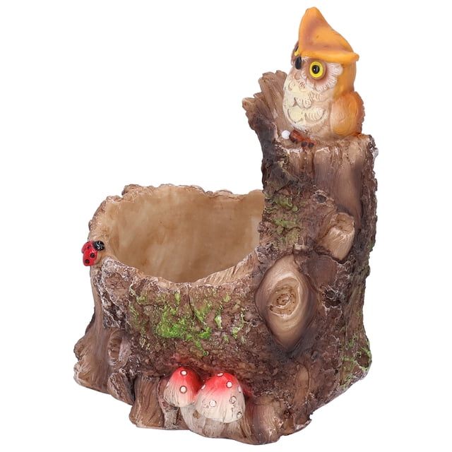 Plant Pot Succulent Resin Planter Cartoon Design Home Office Decoration