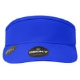 thumbnail image 2 of Decky 3015 High Profile Cotton Visors Hat-Royal, 2 of 3