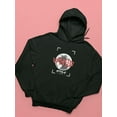 thumbnail image 3 of Abstract World Rave Style Hoodie Women -Image by Shutterstock, Female Small, 3 of 4