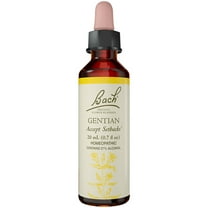 Bach Original Flower Remedies, Gentian for Accepting Setbacks, 20mL Dropper