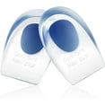 thumbnail image 1 of Heel Cups Homergy, insertos de gel para zapatos, paquete de 2 para aliviar el dolor en el talón, 1 of 9