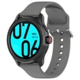 thumbnail image 1 of 【24mm】 Deportivo transpirable banda de reloj de silicona a prueba de sudor a prueba de agua y cómoda experiencia de uso compatible con Smartwatch, 1 of 5
