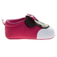 thumbnail image 2 of Disney Minnie Mouse Baby Shoes. (Infant Toddler), Fuchsia, Size: 4, 2 of 8