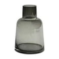thumbnail image 2 of 100Fens Small Mouth Gray Glass Vase Office Desktop Flower Arrangement Dried Flowers Hydroponic Home Decoration Flower Device, 2 of 3
