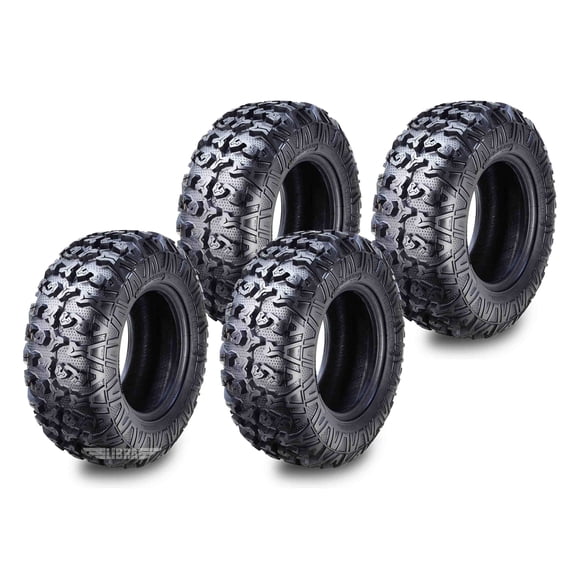 Free Country ATV/UTV Tires 25x8-12 25X8X12 Front & Rear 8PR, Set 4