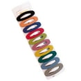 thumbnail image 1 of Barrette à Pression Antidérapante : 10 Pcs Barrette Simple à Pression pour Filles, 1 of 6