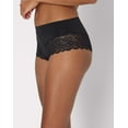 thumbnail image 2 of Maidenform Hipster Cheeky Microfiber Low Rise Panty Lace Seamless Women's Underwear 40823, 2 of 7