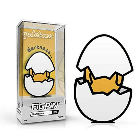 FiGPiN Sanrio Gudetama Darkness... Collectible Enamel Pin (512)